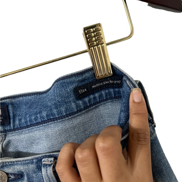 Citizens Of Humanity Elsa Midrise Slim Fit Crop Jeans - Picture 8 of 8